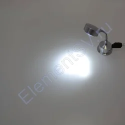 Лампа на подставке для подсветки витрин (1W, 220V, White)