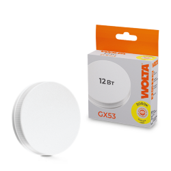 Светодиодная лампа WOLTA 25Y75R12GX53 12Вт 3000K GX53