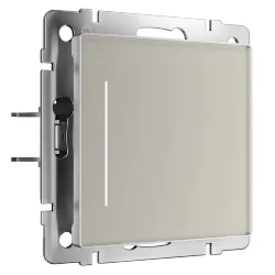Умный сенсорный выключатель одноклавишный (дымчатый) W4513641