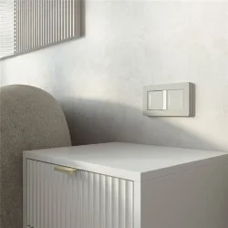 Умный сенсорный выключатель одноклавишный (дымчатый) W4513641