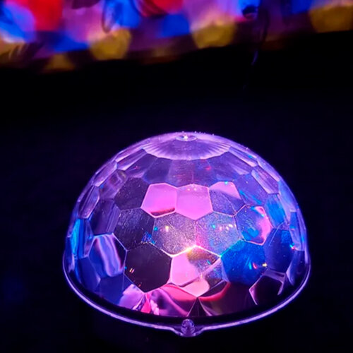 Светодиодный светильник-проектор ULI-Q302, Серия DISCO, многоцветный, Напряжение 220В, Кабель с вилкой в комплекте Цвет корпуса черный. - фото 6