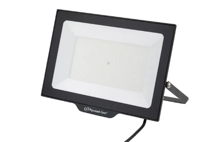 Прожектор светодиодный СДО FL 10 C 200W VW 840 BK CL 397х290х31.5мм 200Вт 4000К IP65 уличный черн. Русский Свет 15081023281 - фото