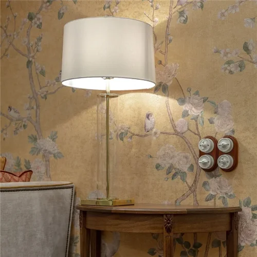 Выключатель на 4 положения двухклавишный белый ретро W5620001 - фото 4