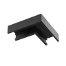 Коннектор угловой, накладной Basity, черный (Черный) - фото