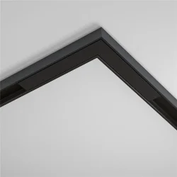 Коннектор угловой, накладной Basity, черный (Черный) TRA172CL-11B