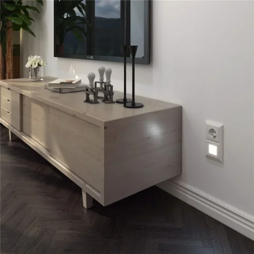 Розетка с заземлением, безвинтовой зажим (белая) W1171301 - фото 4