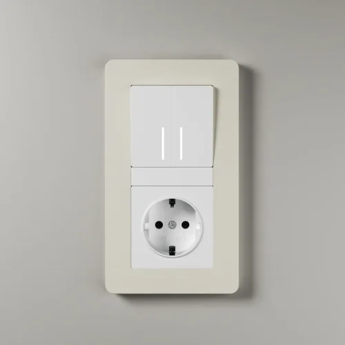Розетка с заземлением, безвинтовой зажим (белая) W1171301 - фото 5