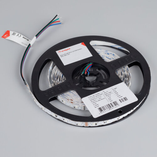 Светодиодная лента RZ-А60-8mm 24V RGB (8 W/m, IP20, 2835, 5m) (Arlight) 042909 - фото 4