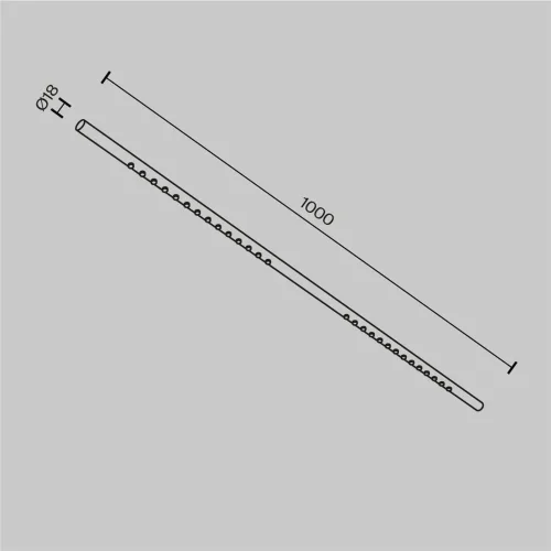 Светильник Points для системы освещения Axity 3000/6000К 24Вт 36° (Латунь) - фото 9