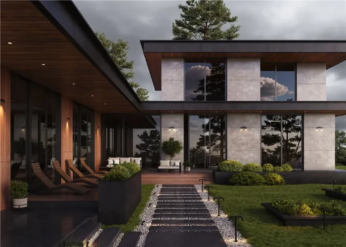 Настенный светильник (бра) Sleek 3000К 2Вт IP 65 (Графит) - фото 9