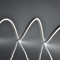 ULS-N03-2835-100LED-m-8mm-IP67-DC12V-11W-m-5M-6500K Светодиодная гибкая герметичная лента, NEON, Катушка 5м, в блистере, Дневной белый свет 6500K