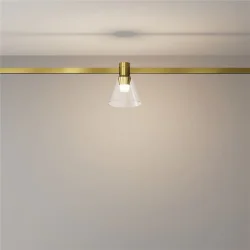 Трековый светильник Bianca Flarity 3000K 2Вт 120° (Латунь)