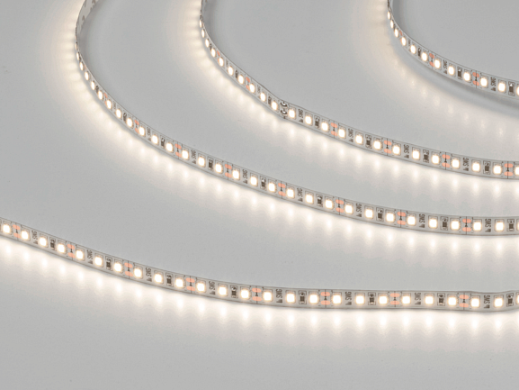 Светодиодная лента 2835, 120 LED/м, 9,6 Вт/м, 12В ,IP20, 3M, Цвет: Нейтральный белый, SWG2120-12-9.6-NW-M - фото