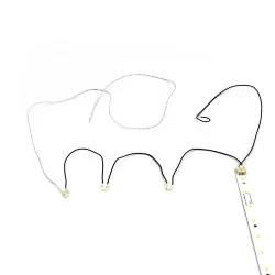 Провод с коннекторами 2 pin ARM3 (для 4 шт. линеек ARM2,4,5)