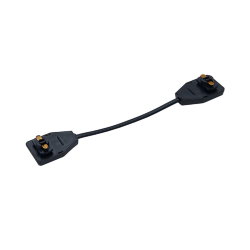 Коннектор гибкий FSB200-BL 200мм для шинопровода SB черный IN HOME