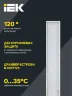 Светильник светодиодный ДВО 6567-P 36Вт 4000К 1200х180х20 панель призма (с драйвером) IEK LDVO2-6567-36-4000-K01 - фото 4