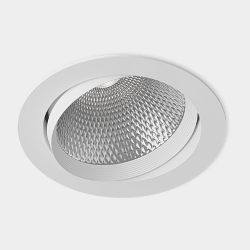 'Светильник светодиодный потолочный встраиваемый наклонный, серия DL-KZ, Белый, 7Вт, IP20, Теплый белый (3000К), KZ-2-DLW-7-WW 013129