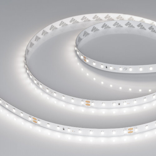 Светодиодная лента RT-A90-10mm 24V White6000 (4.8 W/m, IP20, 2835, 5m) (Arlight, высок.эфф.200 лм/Вт) 038779 - фото