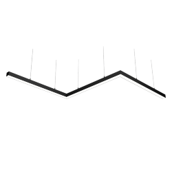 Светильник WOLTA PRO КОНТУР ЗИГЗАГ ДСО03-108-701-4К-Ч Матовый