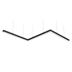Светильник WOLTA PRO КОНТУР ЗИГЗАГ ДСО03-108-701-4К-Ч Матовый