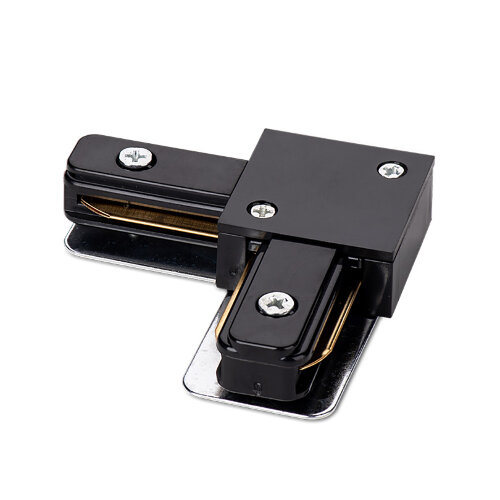 Коннектор угловой WOLTA WTL-AC/01B Чёрный - фото 1.