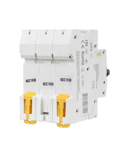 Выключатель автоматический модульный 3п C 16А M06N ARMAT IEK AR-M06N-3-C016 - фото 3