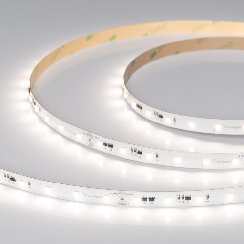 Светодиодная лента IC-A60-10mm 24V Day4000 (4.8 W/m, IP20, 2835, 20m) (Arlight, 4.8 Вт/м, IP20) - фото 1
