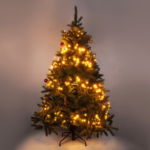 Гирлянда нить "Мишура" теплый белый 5м IP20 - Фото 3