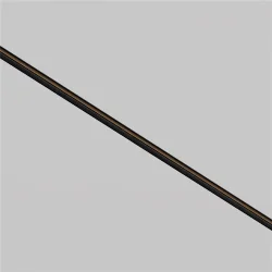 Коннектор прямой для шинопровода Levity, 2шт (Серебро) TRA184C-12S