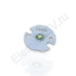 Мощный светодиод XP-E star (3W, 3,1V, White)