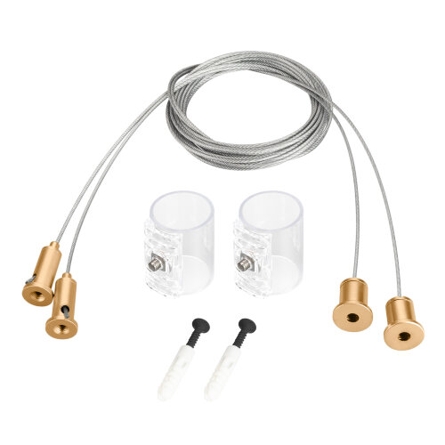 Подвес MOONLIGHT-HR-LIFT-SIDE-VR-D25-0080 Gold (Arlight, Металл) - фото 1