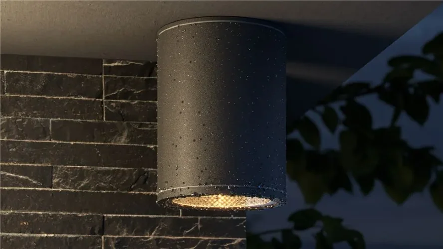 Потолочный светильник Bar 3000К 7Вт IP 65 (Графит) - фото 12