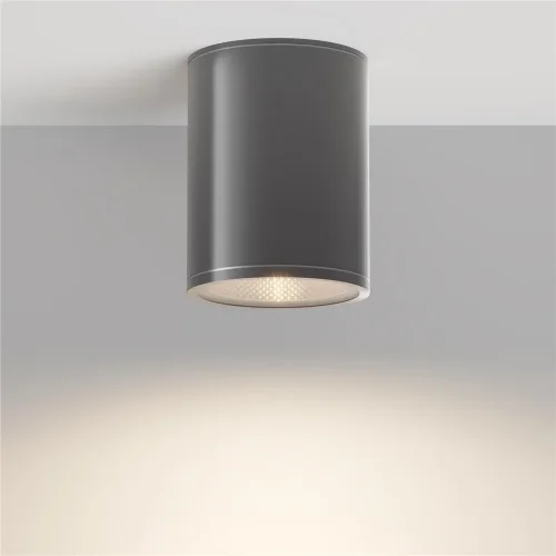 Потолочный светильник Бар / Bar 3000К 7Вт IP 65 (Графит) O306CL-L7GF - фото 4