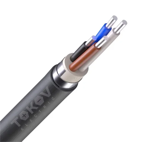 Кабель TOKOV ELECTRIC АВБШв 4х10 ОК (N) 0.66кВ (м) УТ000030770 - фото