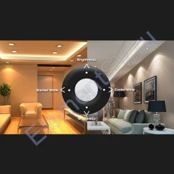 Кнопочный пульт Mi-Light FUT007 P821 (CCT+ Brightness, 1-4 zone, 2.4GHz)