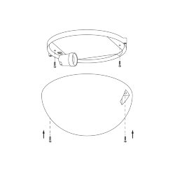 Светильник WOLTA ДПБ06-60-012 под лампу E27 (лампа в комплект не входит) IP54