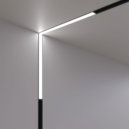 Трековый светильник 24W 4200K Link черный Slim Magnetic - фото 1