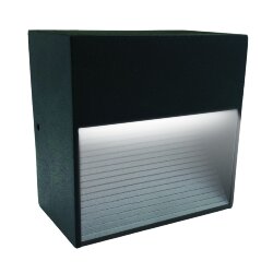 ULU-S03A-3W-4000K IP54 BLACK Светильник светодиодный уличный, Архитектурный накладной, Белый свет 4000K, Корпус черный.