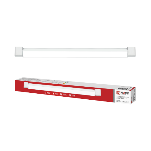 Светильник трековый линейный светодиодный поворотный LTP-OPAL 3540WH 35Вт 4000К 120гр 598мм белый IN HOME - Фото