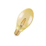 Лампа светодиодная винтажная 4W/2400K E27 230V | 1906 LED OVAL FILAMENT GOLD | - OSRAM. Фото
