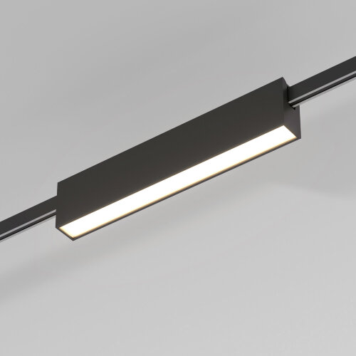 Esthetic Magnetic Трековый светильник 12W 3000K (чёрный) - фото 1