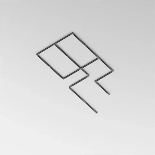 Шинопровод 1м Trinity накладной/подвесной черный (Черный) TRX005-311B - фото 12