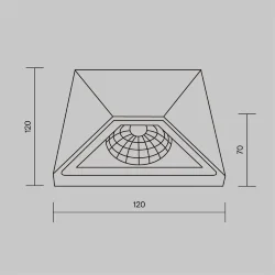 Архитектурная подсветка Beekman 3000К 6Вт IP 54 (Черный)