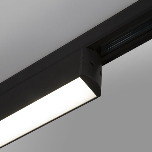 Трековый светодиодный светильник для трехфазного шинопровода X-Line черный матовый - Фото 5
