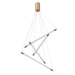 Люстра подвесная «ODEON LIGHT» 4369/40L, серия: SPARKY (крепление на планке)