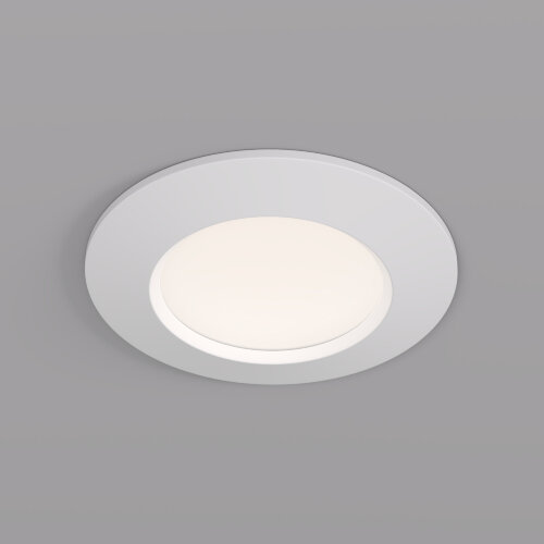 DK3016-WH Встраиваемый светильник влагозащ., IP 65, 50 Вт, GU10, белый, алюминий.