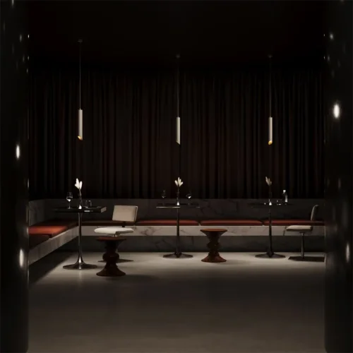 Подвесной светильник Lipari GU10 1x10Вт (Белый с Золотом) - фото 2