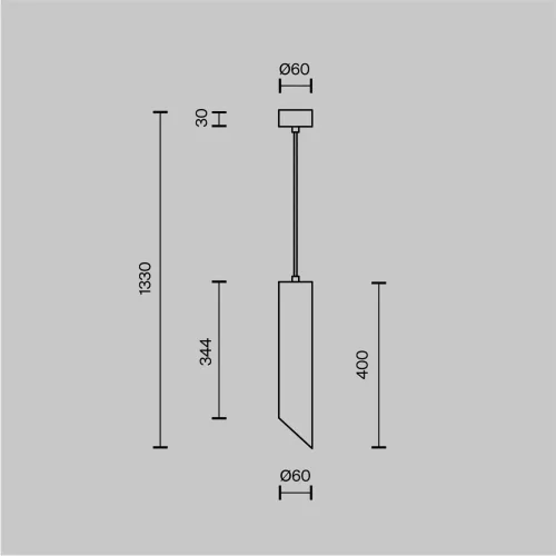 Подвесной светильник Lipari GU10 1x10Вт (Белый с Золотом) - фото 4