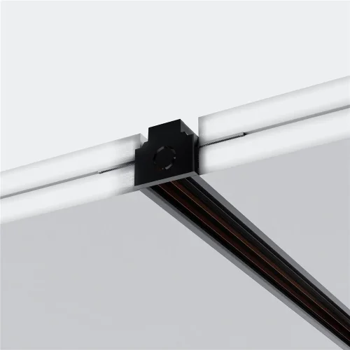 Заглушки для встраиваемого низкопрофильного шинопровода Exility 2шт. (Черный) - фото 3