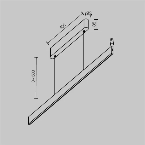 Подвесной светильник Euphoria 2700K-6000K 36вт 90° IP 20 (Латунь) - фото 6